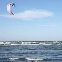 Surfen auf Usedom, Ostsee
